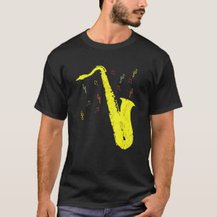 Camiseta Jogador Saxofone Music Saxofone