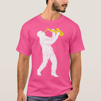 Camiseta Jogador saxofone saxofonista Jazz Brass