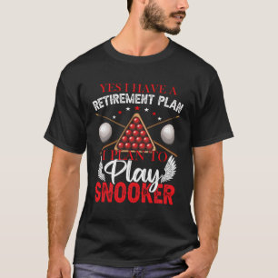 Camiseta Jogador Snooker de Reforma