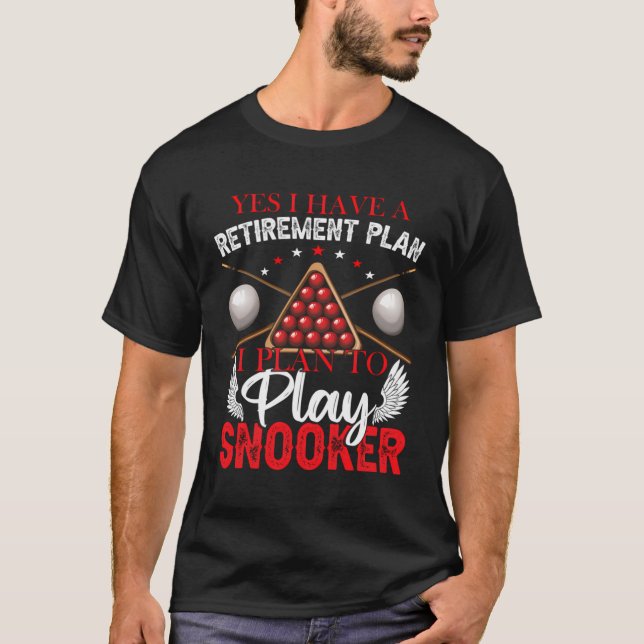 Camiseta Jogador Snooker de Reforma (Frente)