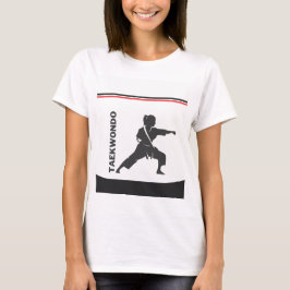 Camiseta Jogador Taekwondo, Presente de Aniversário, Equipe
