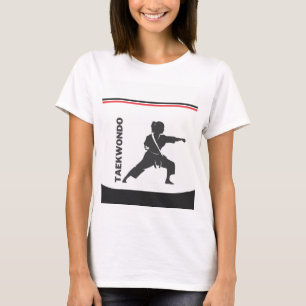 Camiseta Jogador Taekwondo, Presente de Aniversário, Equipe