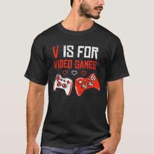 Camiseta Jogador, Videos games Engraçados Gráfico Joystick