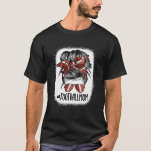 Camiseta Jogadora de Arma Mensageira Mãe de Futebol Sangrad