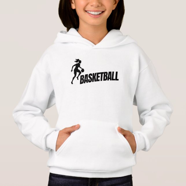 Camiseta Jogadora de basquete, Presente de aniversário, Equ (Frente)
