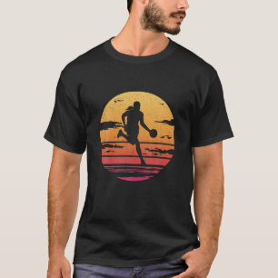 Camiseta Jogadora de basquetebol Vintage Mulher treinadora