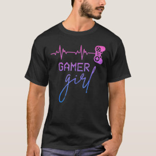 Camiseta Jogadora De Batimentos De Coração Para Garota