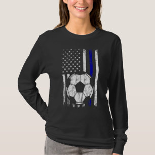 Camiseta Jogadora De Futebol Americana Flag Girls 4 De Julh