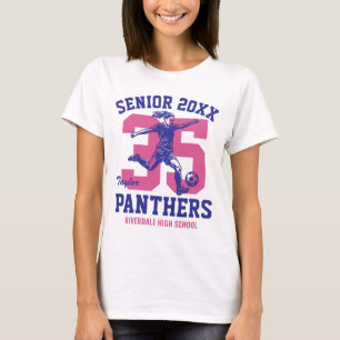 Camiseta Jogadora de Futebol Feminino Sênior Time Esportivo