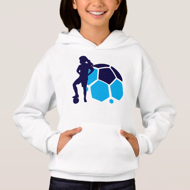 Camiseta Jogadora de futebol, Presente de aniversário, Equi (Frente)