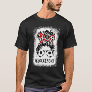 Camiseta Jogadora de futebol solta Gigi Vida Mensageira Mul