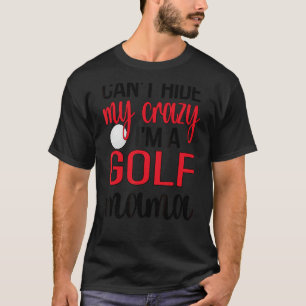 Camiseta Jogadora De Golfe Da Mama Mãe De Golfe