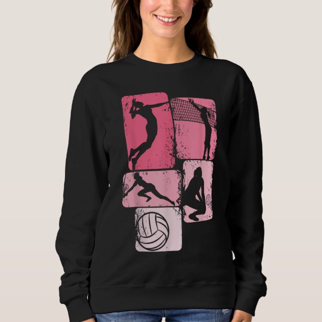 Camiseta Jogadora de Jovens Mulheres de Voleibol (Frente)