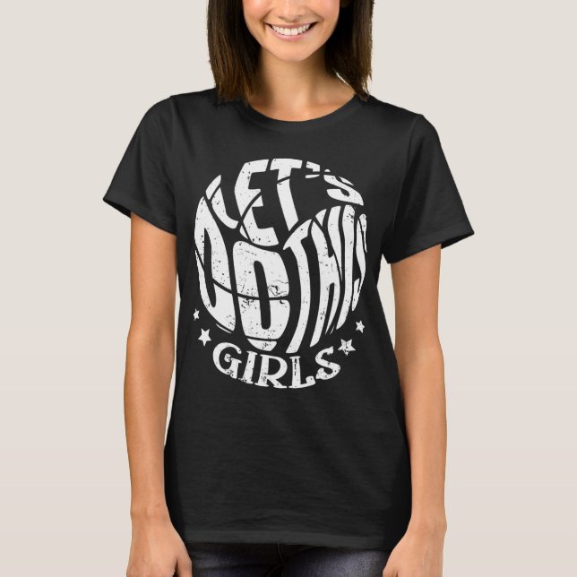 Camiseta Jogadora de Voleibol Feminino (Frente)