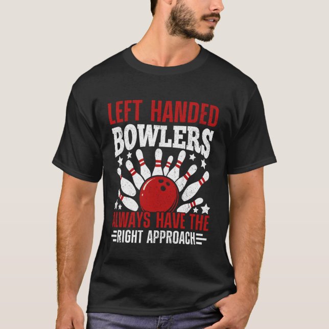 Camiseta Jogadores Canhotos Sempre Têm A Abordagem Certa (Frente)