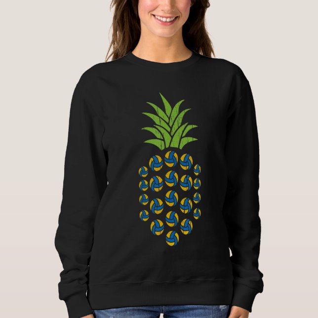 Camiseta Jogadores Da Equipe De Fruta De Voleibol De Praia (Frente)