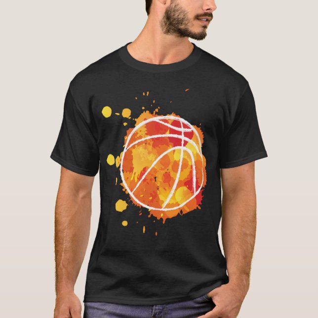 Camiseta Jogadores De Basquete (Frente)