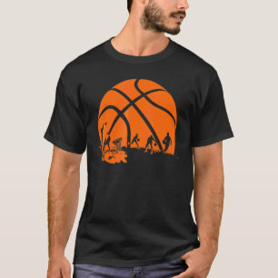 Camiseta Jogadores de basquete Excelente Vintage Men Mulher