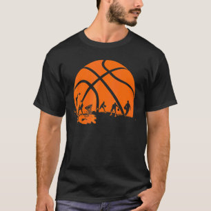 Camiseta Jogadores de basquete Excelente Vintage Men Mulher