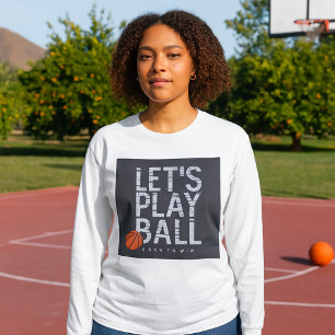 Camiseta Jogadores de basquete jogam Nascer de bola para ga