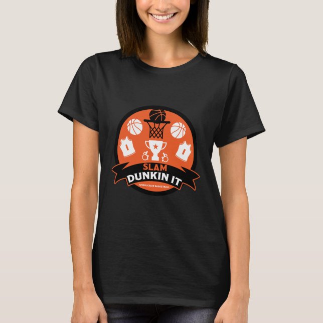 Camiseta Jogadores de basquetebol em cadeira de rodas T-Shi (Frente)