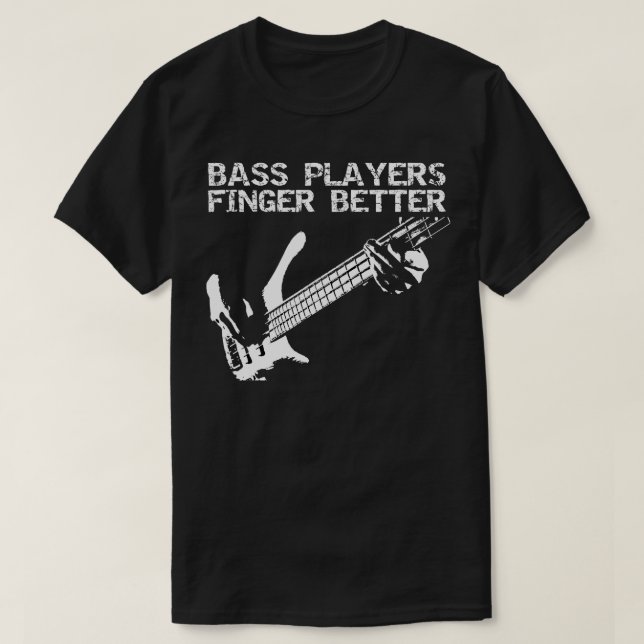 Camiseta Jogadores De Bass Deinger Melhor Guitarra (Frente do Design)