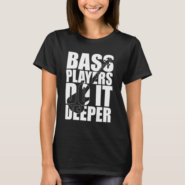 Camiseta Jogadores de bunda fazem isso mais profundo (Frente)