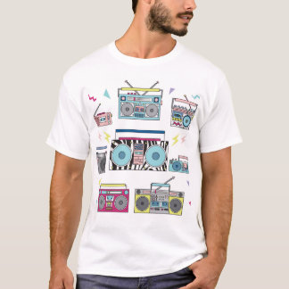 Camiseta Jogadores de Cassetes Retroativos: Arte Vintage do