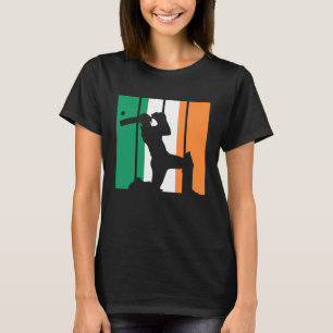 Camiseta Jogadores de críquete Jogam críquete esportivo