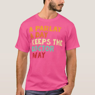 Camiseta Jogadores De Esporte Uma Parada Por Dia Mantém O M