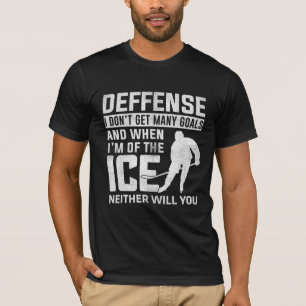 Camiseta Jogadores De Esportes De Hóquei No Gelo