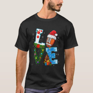 Camiseta Jogadores De Futebol De Natal Engraçados Amantes D