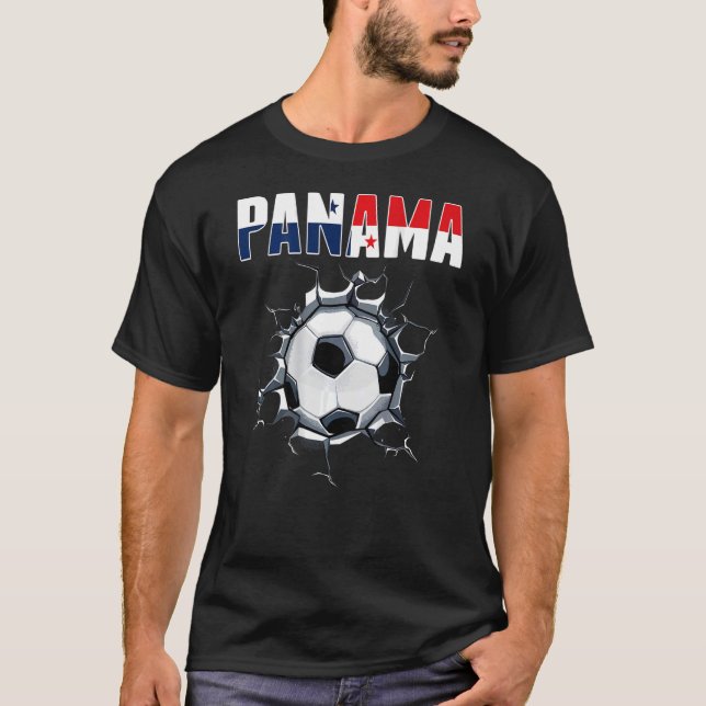 Camiseta Jogadores De Futebol Do Panamá - Futebol Do Panamá (Frente)