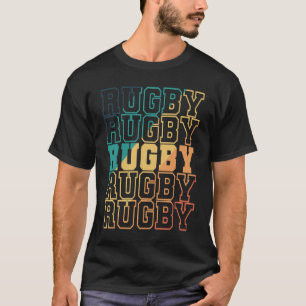 Camiseta Jogadores de futebol do Rugby