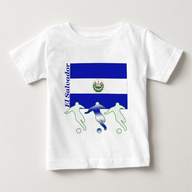 Camiseta Jogadores de futebol - El Salvador (Frente)