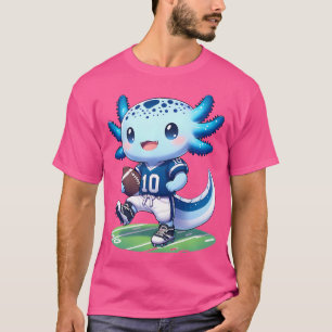 Camiseta Jogadores de futebol Engraçado Axolotl Meninas