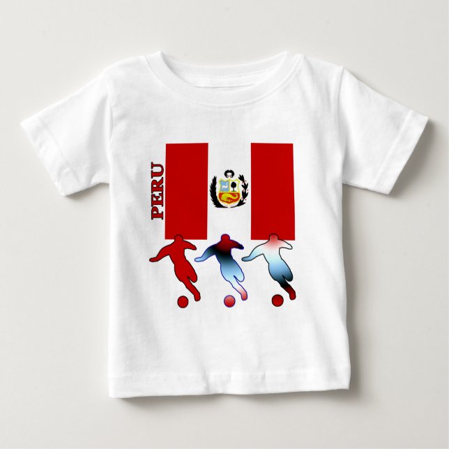 Camiseta Jogadores de futebol peruanos (Frente)
