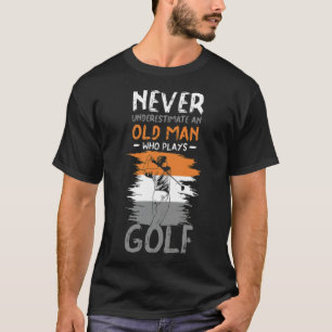 Camiseta jogadores de golfe engraçados jogadores de golfe 