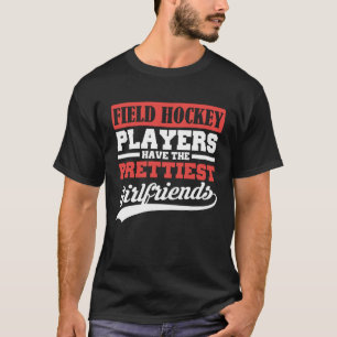 Camiseta Jogadores de hóquei sobre grama têm as namoradas m