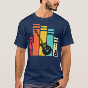 Camiseta Jogadores de Música de Violão Vintage Bass e
