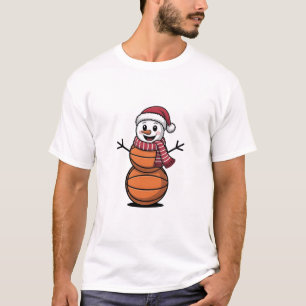 Camiseta Jogadores de Natal no Basquete