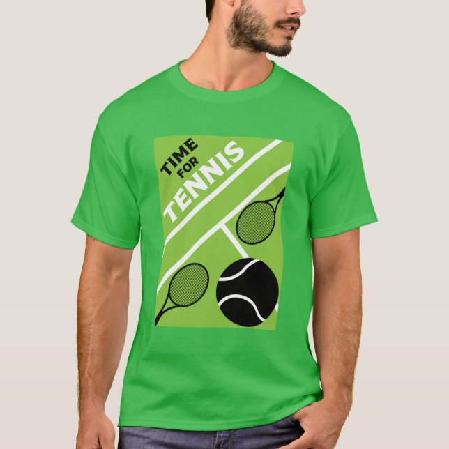 Camiseta Jogadores de Tênis de lançamento (Frente)