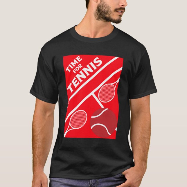 Camiseta Jogadores de Tênis de lançamento (Frente)