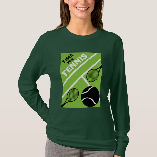 Camiseta Jogadores de Tênis de lançamento (Frente)