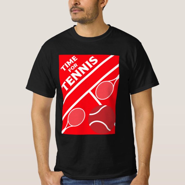 Camiseta Jogadores de Tênis de lançamento (Frente)