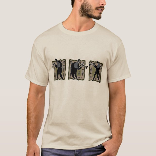 Camiseta Jogadores De Trompete (Frente)