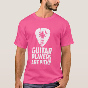 Camiseta Jogadores De Violão São Um Espião De Mão Engraçado