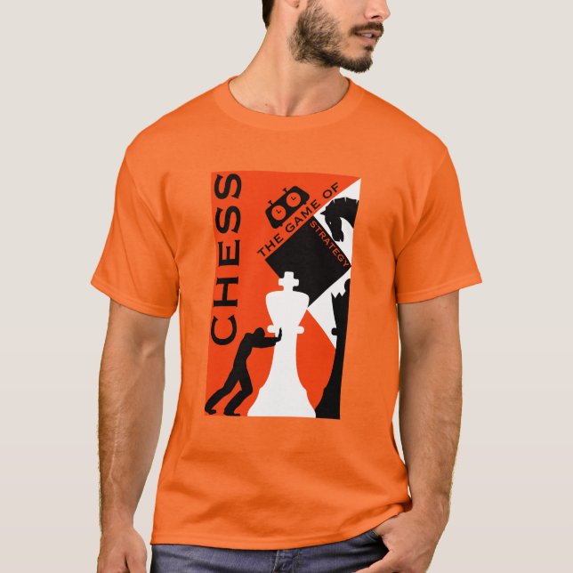 Camiseta Jogadores de xadrez (Frente)