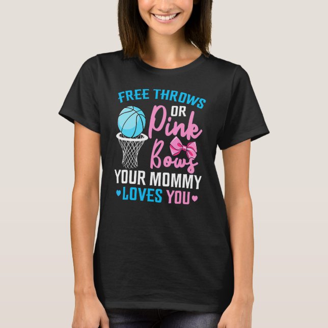 Camiseta Jogadores Grátis Ou Arcos Rosa Mamães Adora Você S (Frente)