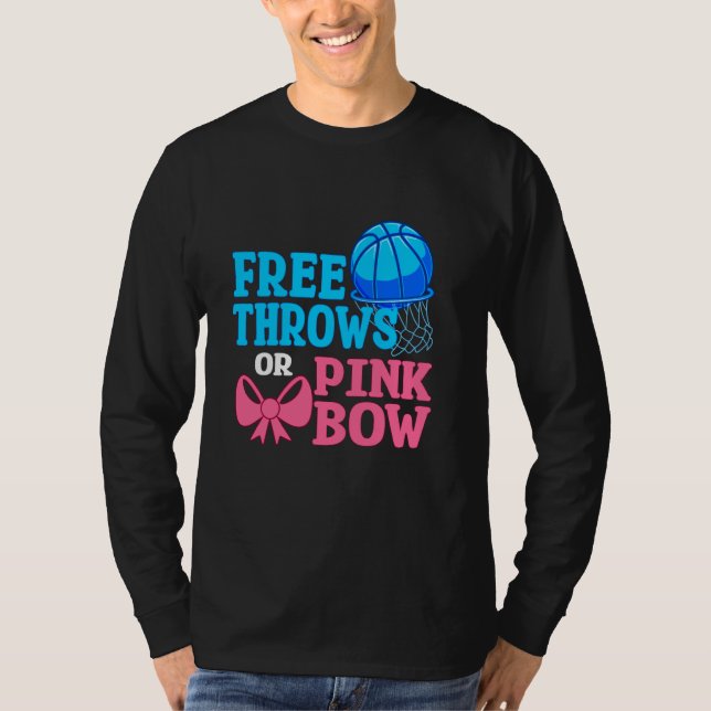 Camiseta jogadores gratuitos ou assopras cor-de-rosa (Frente)